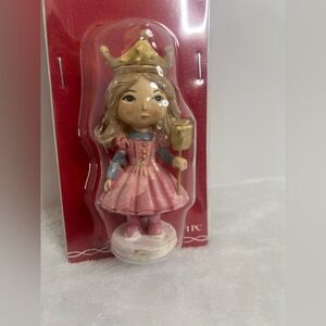 Ashland Christmas Noel Princess Mini Holiday Decoration Figurine 3” New